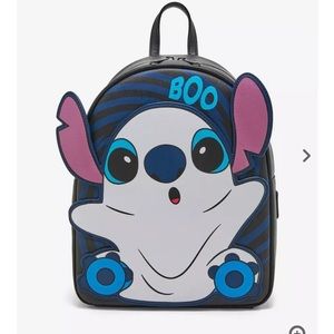 Loungefly Disney Lilo & Stitch Ghost Stitch Glow-In-The-Dark Mini Backpack